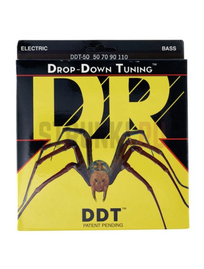 Струны для бас-гитары DR Drop-Down DDT-50 50-110